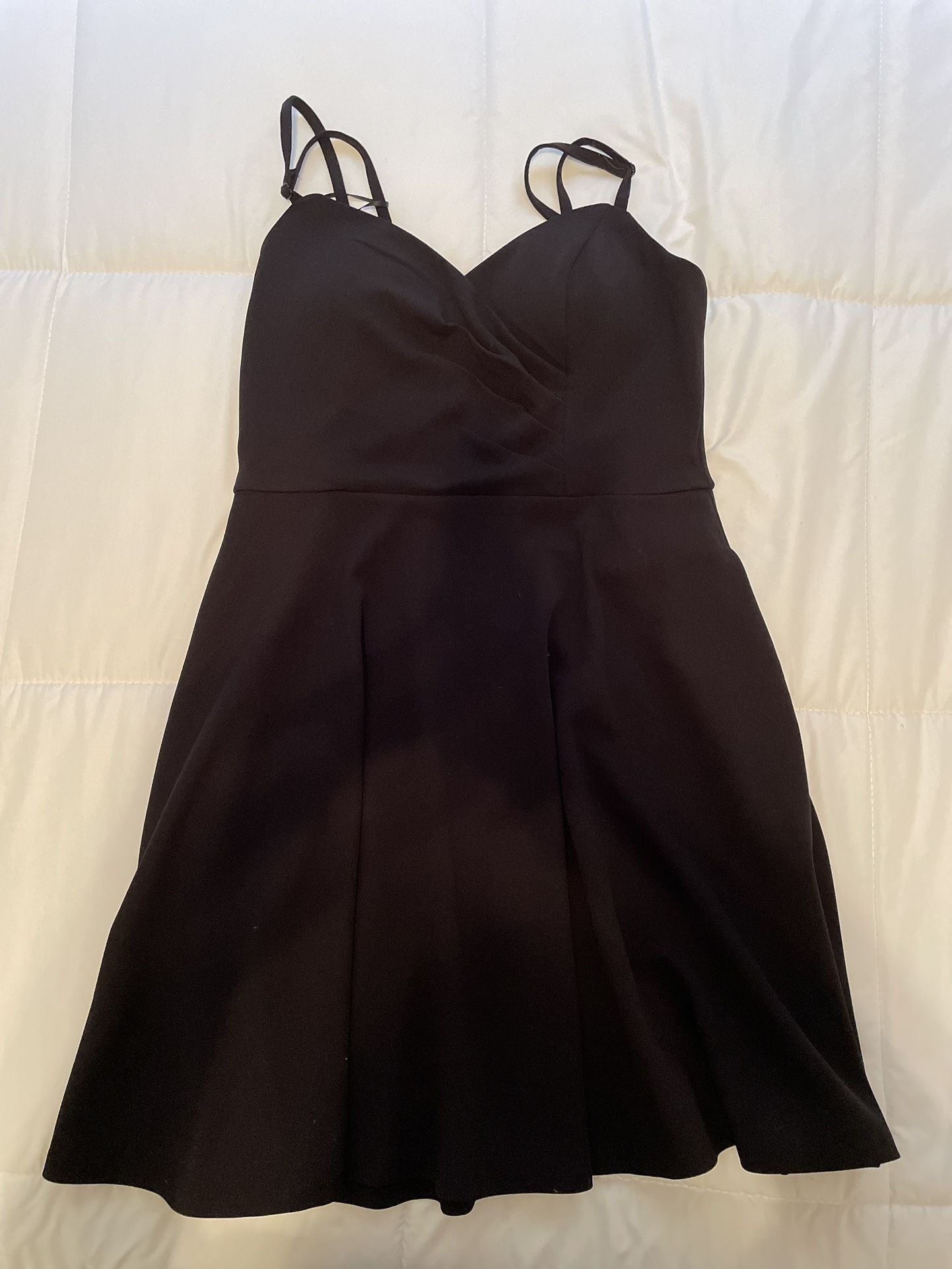 New With Tags Black Medium Francesca Dress