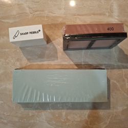 Sharp Pebble Sculptor chisel plane sharpening whetstone 1000/400 grit