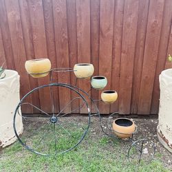 Bicycle Outdoor garden Home Decor With Planters