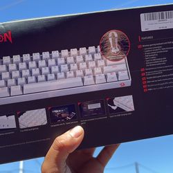 Red Dragón Mechanical Keyboard! Ready To Game!