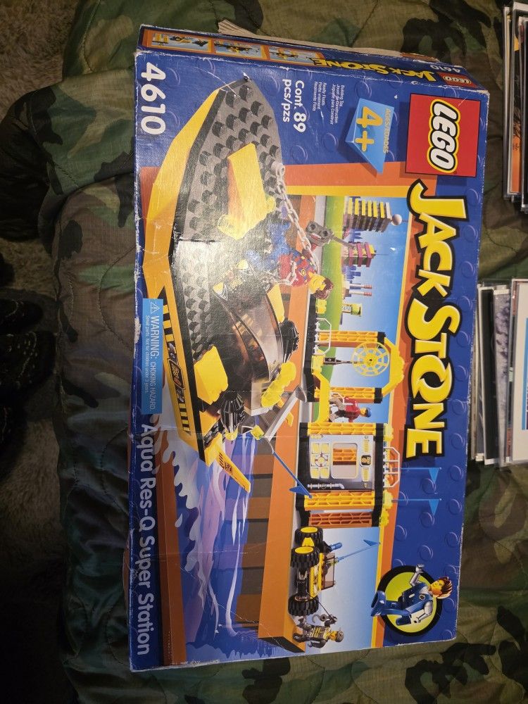 Lego Jackstone Aqua Res-q Super Station