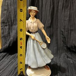 Figurine Playing Tennis