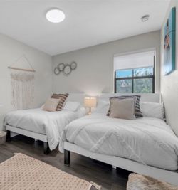 Full Size Beds - White Headboards