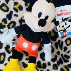 ⚫️⚪️⭕️🐭🟡🔴✨DISNEY JUNIOR MICKEY MOUSE 10” PLUSH DOLL TOY⚫️⚪️⭕️🐭🟡🔴✨