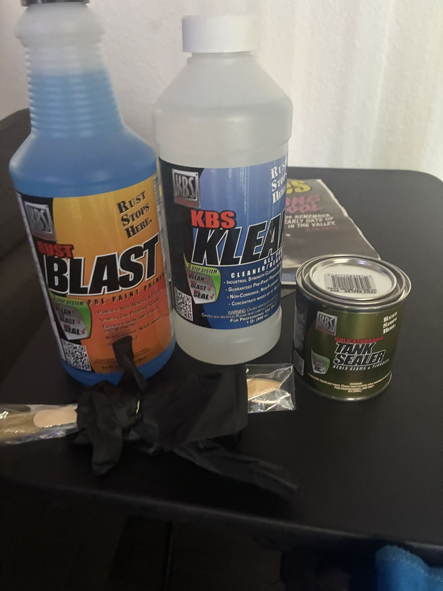Rust Removal Tank Sealer