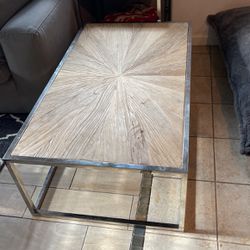 Coffee Table + Side Piece 