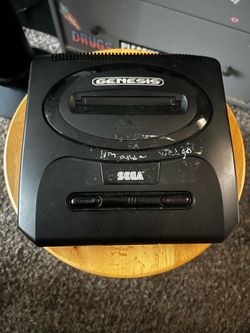 Sega genesis model 2 and Ecco the dolphin with case and manual