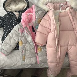 Warm Jackets Fleece Lined