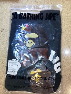 A Bathing Ape BAPE Black T-Shirt Size M