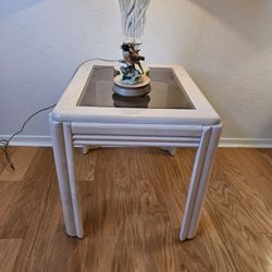 Pair Of Whitewashed End Or Side Tables!