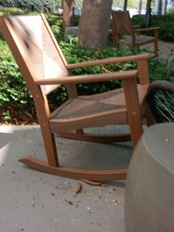 Outdoor Rocking chairs (2)