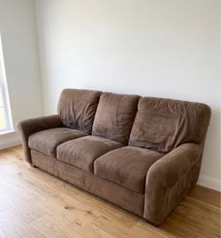 Brown 3-Seat Sofa