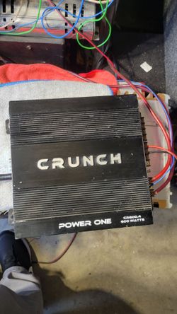 4 channel amp crunch