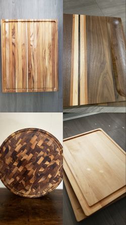 Solid Wood Cutting/ Serving Charcuterie/ Carving Boards- Mix & Match- 2 For $50!