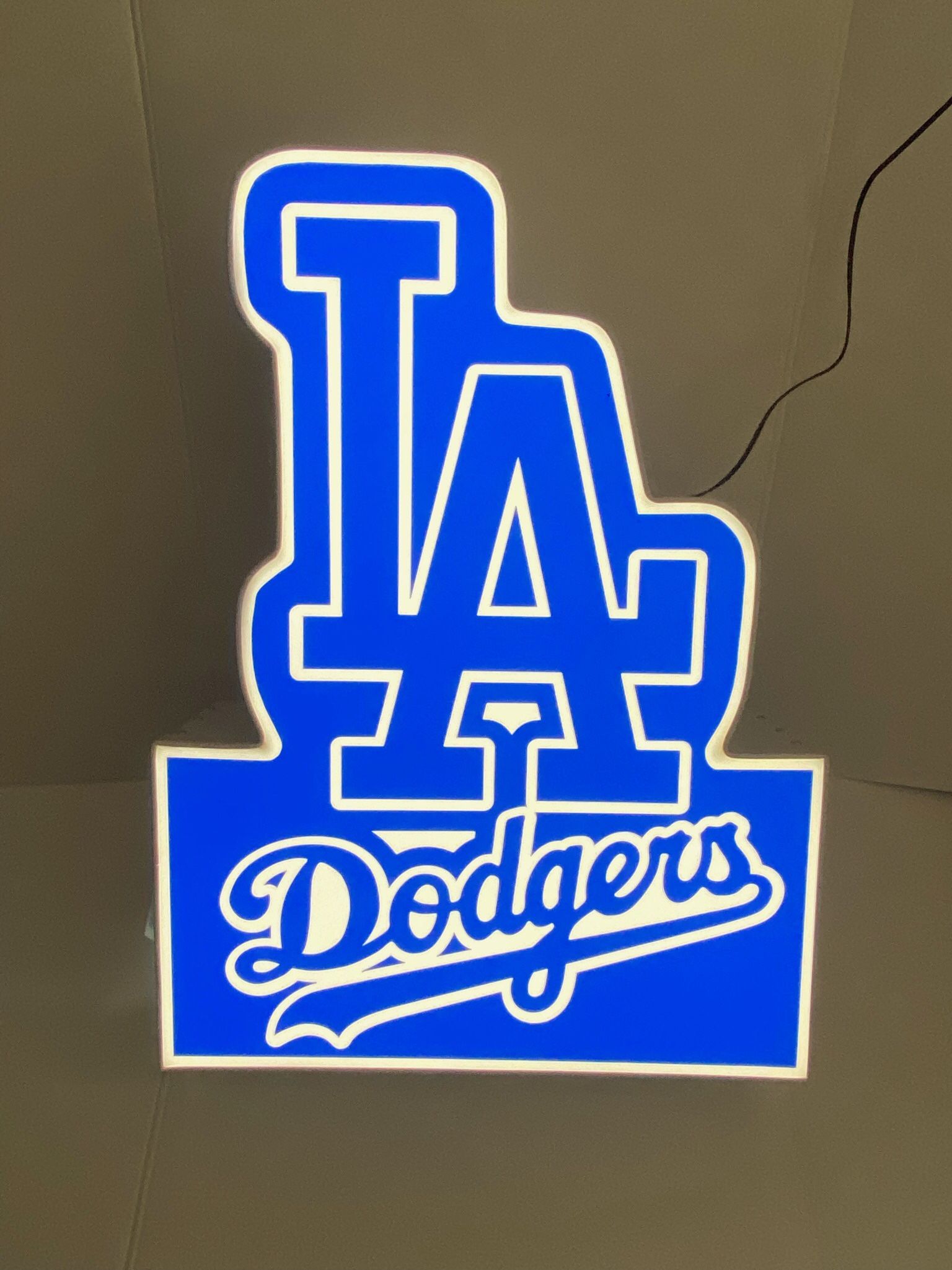 LA Dodgers LED Sign Bar ManCave Sign,All Products : American Fashion Style Bags On Sale