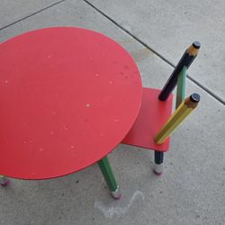Kids Table And A Chair
