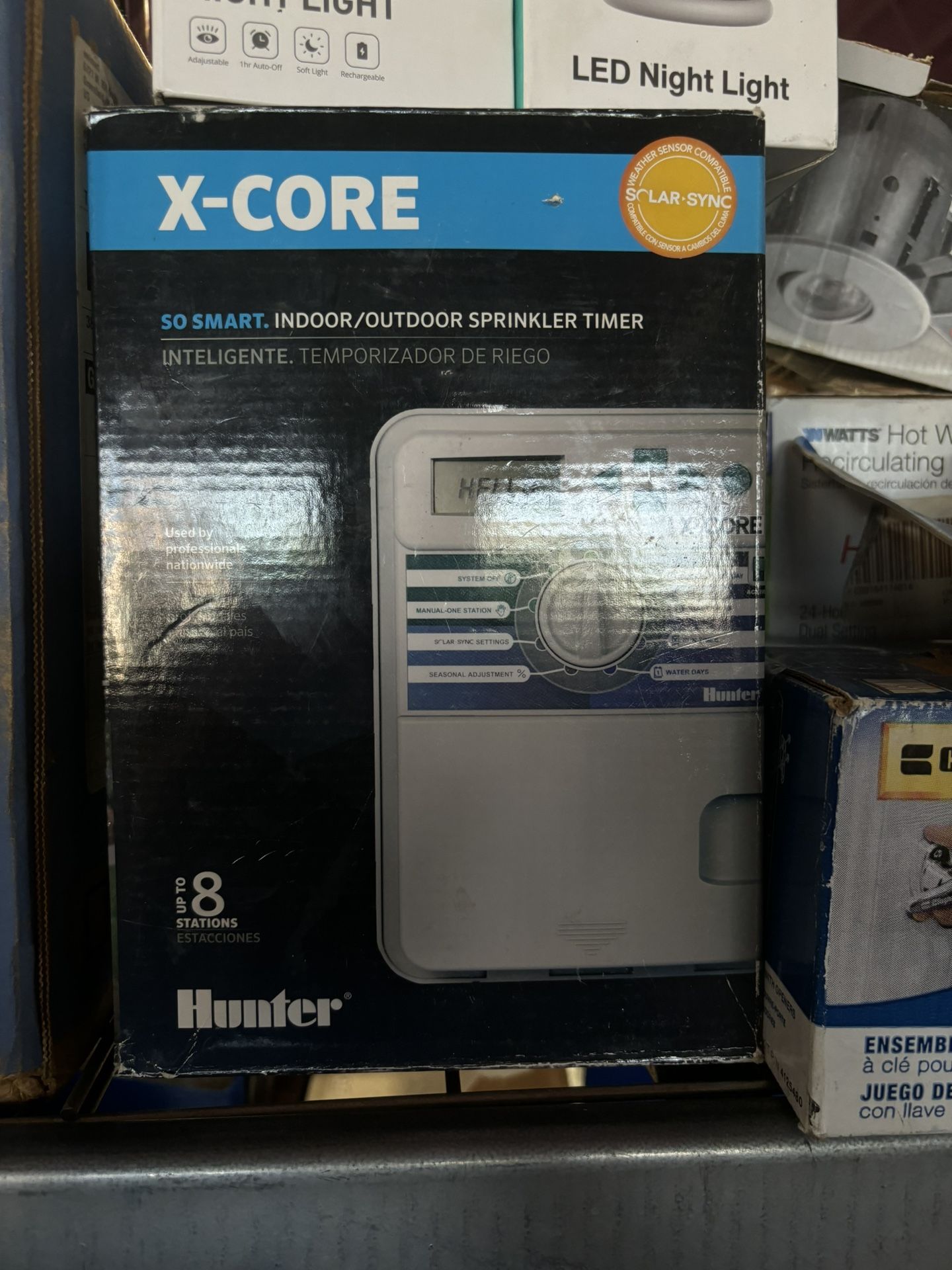 Sprinkler timer, outdoor/indoor