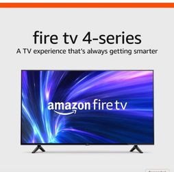 Brand new, never used Amazon Fire TV 4-Series 55” Smart TV