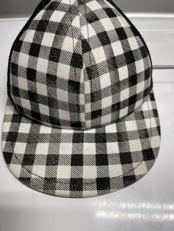 Black Plaid George Hat