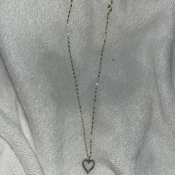 10k Gold Necklace With Lab Grown Diamonds