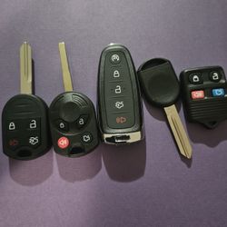 Ford Lincoln Mercury Key Fob Replacement Key