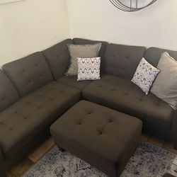 Cozy L Shaped Couch