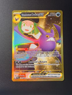 Team Rocket's Crobat Ex #242 Pokemon Destined Rivals