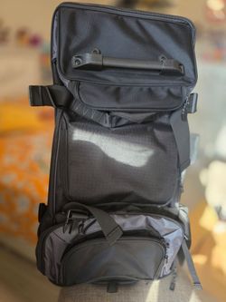 Full size travelling bag pack with wheels