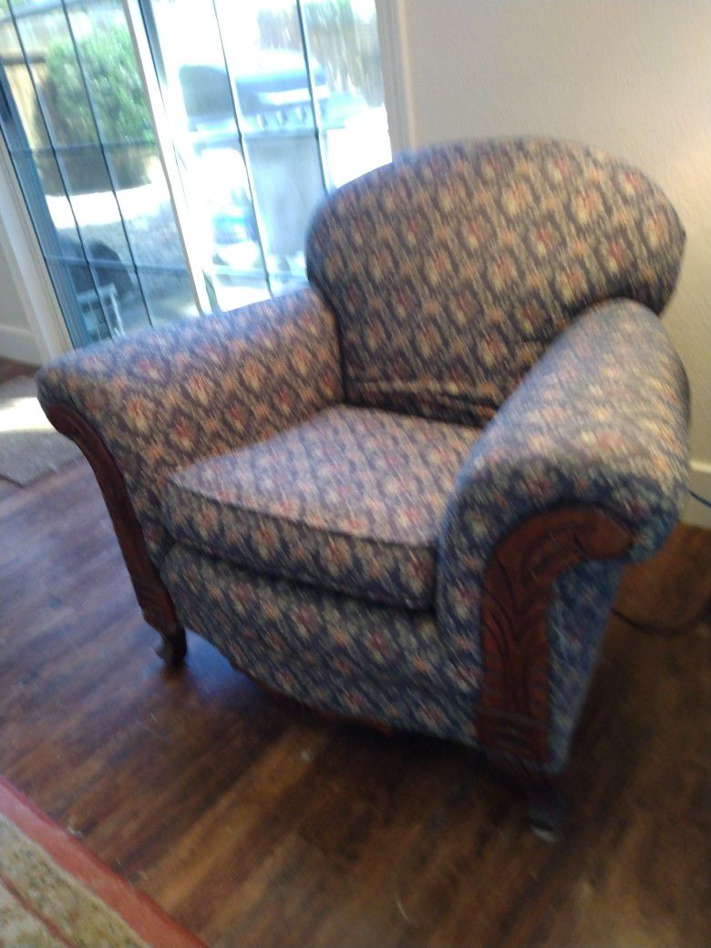 Antique Stuffed Chair