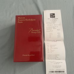 MFK Baccarat Rouge 540 Extrait de Parfum 70ml Price is Negotiable 