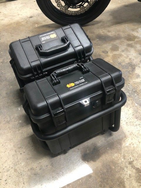 Pelican pueen Case Saddlebags