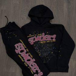 Black Spider Set Size Large