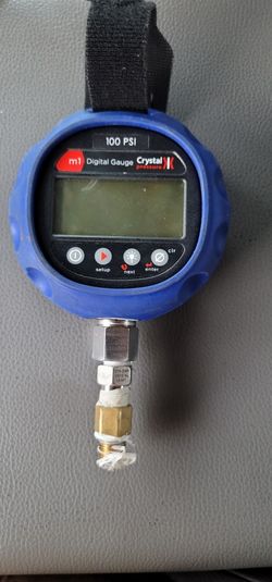Digital Gauge Crystal 100 PSI
