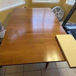 Vintage kitchen Table No Chairs 3 Inserts 