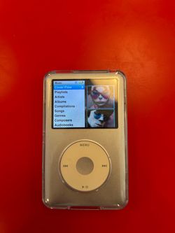 Apple iPod Classic 80GB Silver 6th Generation - Tested - Working Well