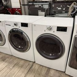 Kenmore elite washer and dryer set electric with warranty