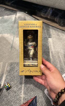 Dodgers Maury Wills Bobblehead