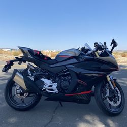 CFMOTO450SS Grey/red 