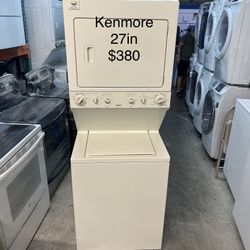 Kenmore Stackable Washer Dryer