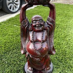 Buddha Wood Statue - Great Condition - Woodland Hills