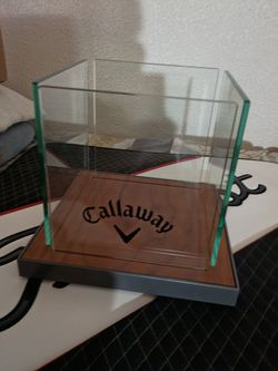 Callaway golf memorabilia display case