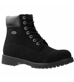 Lugz Convoy 6" Lace Up  Mens Black Casual Boots MCNWD-001 Mens Size 9.5 - Brand New / Never Worn