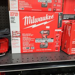 Milwaukee M18 Brushless Impact Kit
