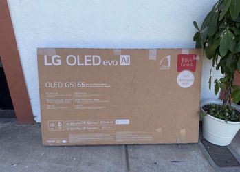 65G5 65” Lg smart 4k oled hdr tv