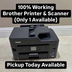 100% Working Brother Printer & Scanner (Only 1 Available) Pickup Today!