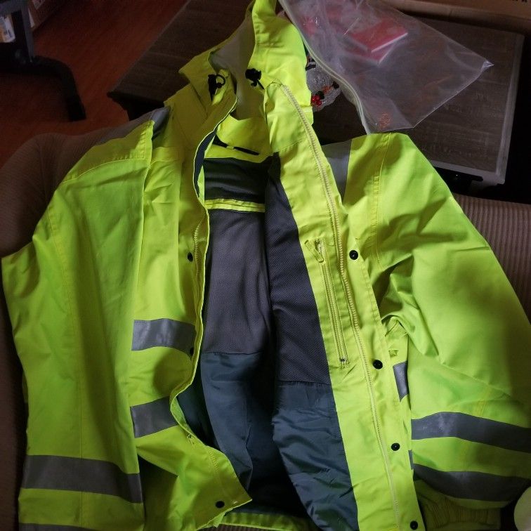Safety Gear Rain Jacket