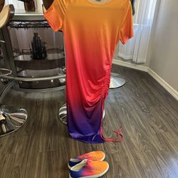 Dress And Shoe Set