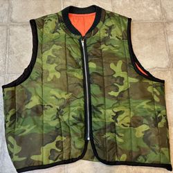 Military Surplus “woobie” Hunting Vest 