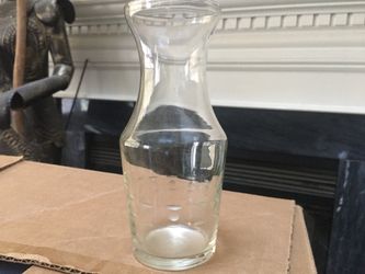 Vintage wine carafe or vase