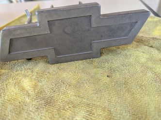 Chevrolet emblem aluminum